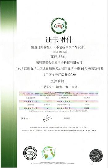 嘉合勁威工廠通過iatf16949車規(guī)產(chǎn)品質(zhì)量管理體系認證